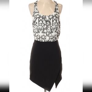 silence + noise black and white dress